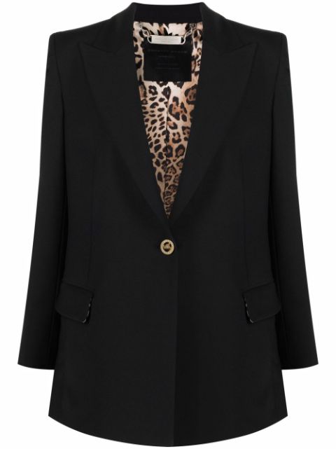 Philipp Plein peaked lapel blazer Women