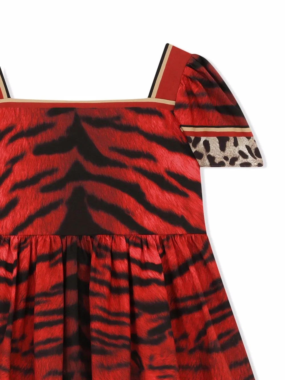 фото Dolce & gabbana kids платье с принтом