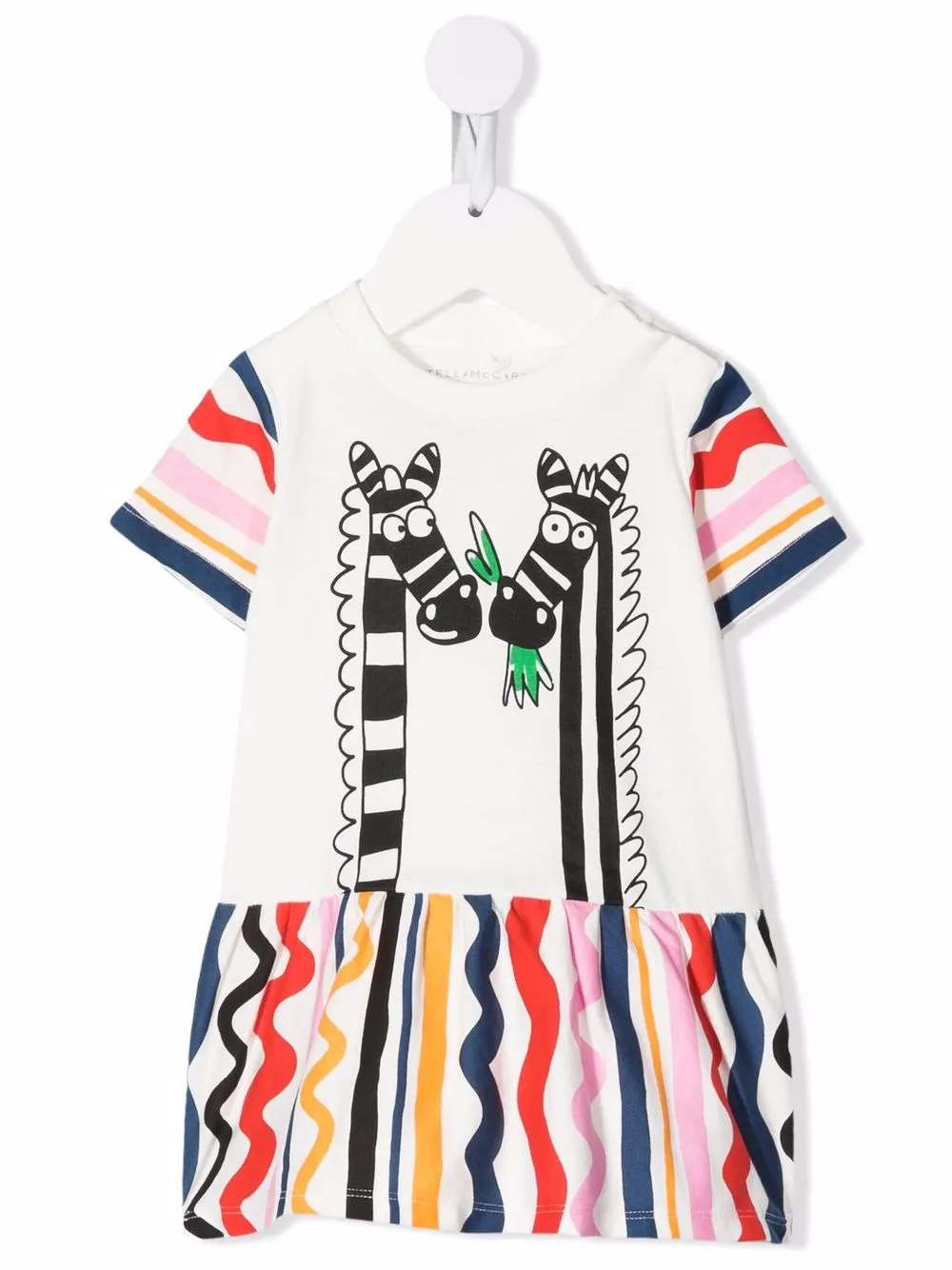 фото Stella mccartney kids платье с графичным принтом