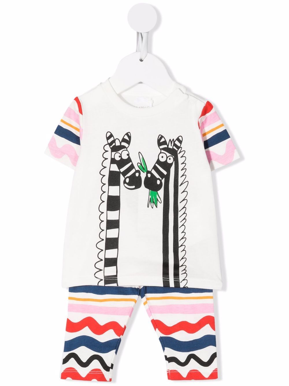 фото Stella mccartney kids костюм-двойка с графичным принтом