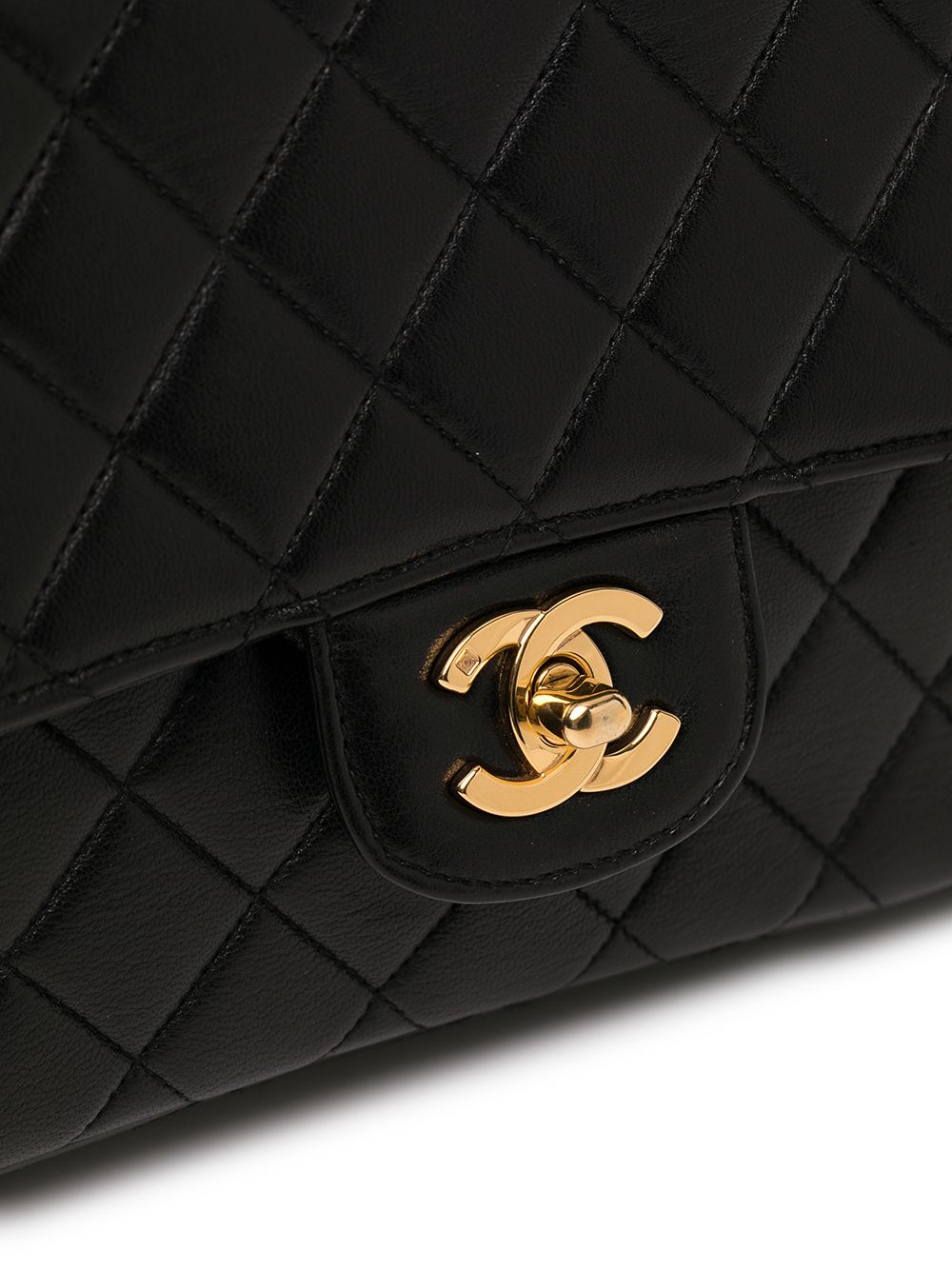 фото Chanel pre-owned сумка classic flap с верхней ручкой 1992-го года