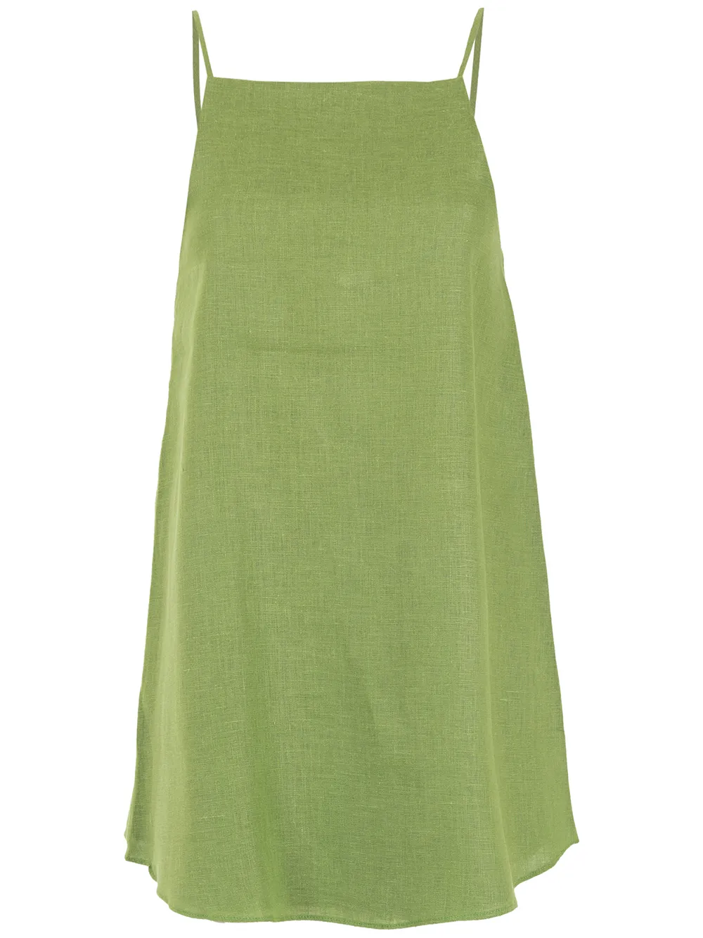 

PIU BRAND Sea strappy linen dress - Green