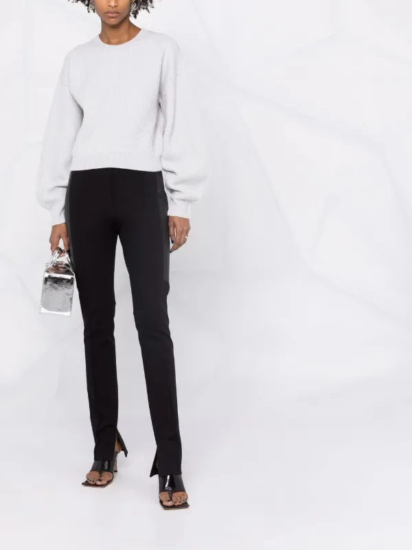 Helmut Lang oversized ribbed wool 