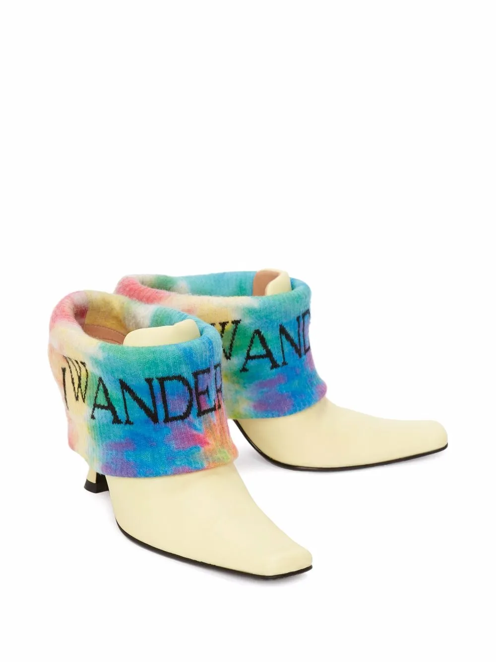 jw anderson foldover leather high boots