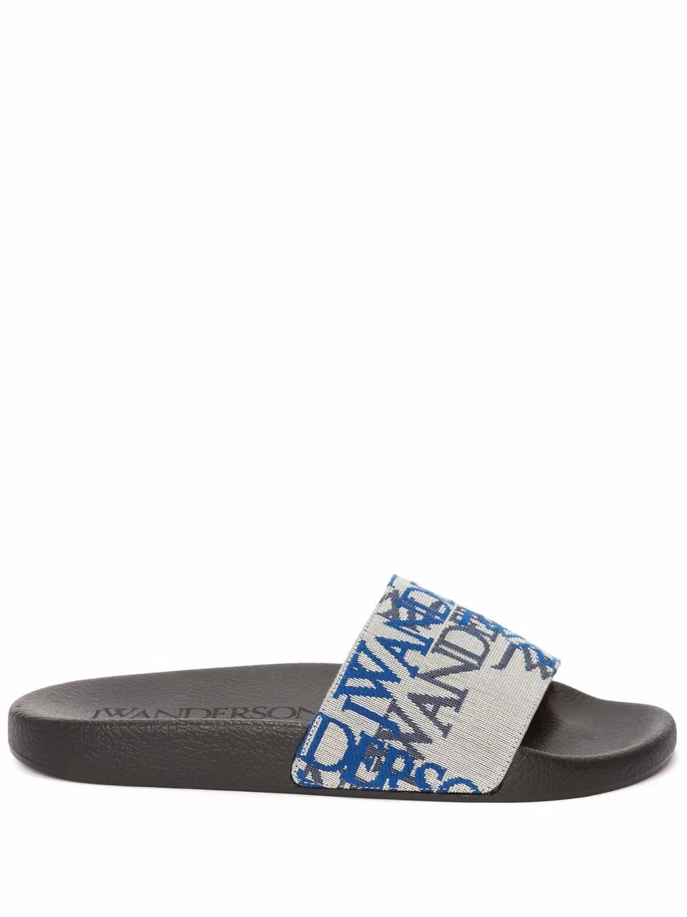 JW Anderson jacquard-logo Pool Slides - Farfetch