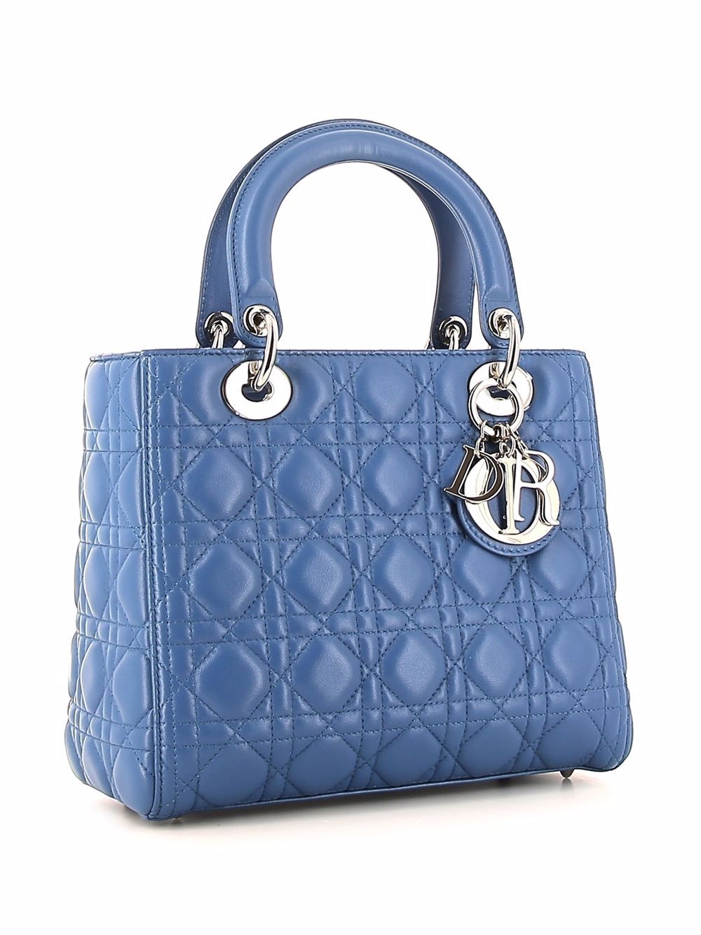 фото Christian dior сумка lady dior среднего размера pre-owned 2010-х годов