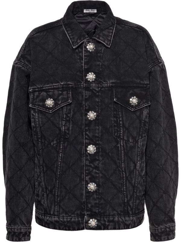 miu miu embellished jacket