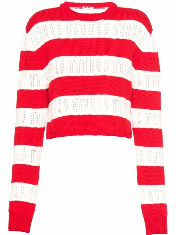 striped cashmere jumper