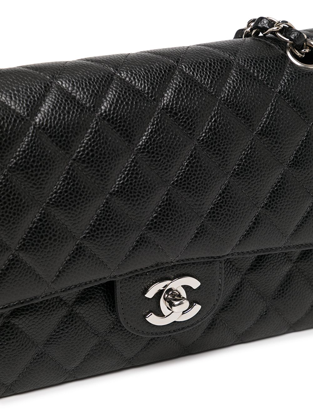 фото Chanel pre-owned сумка на плечо double flap среднего размера 2001-го года