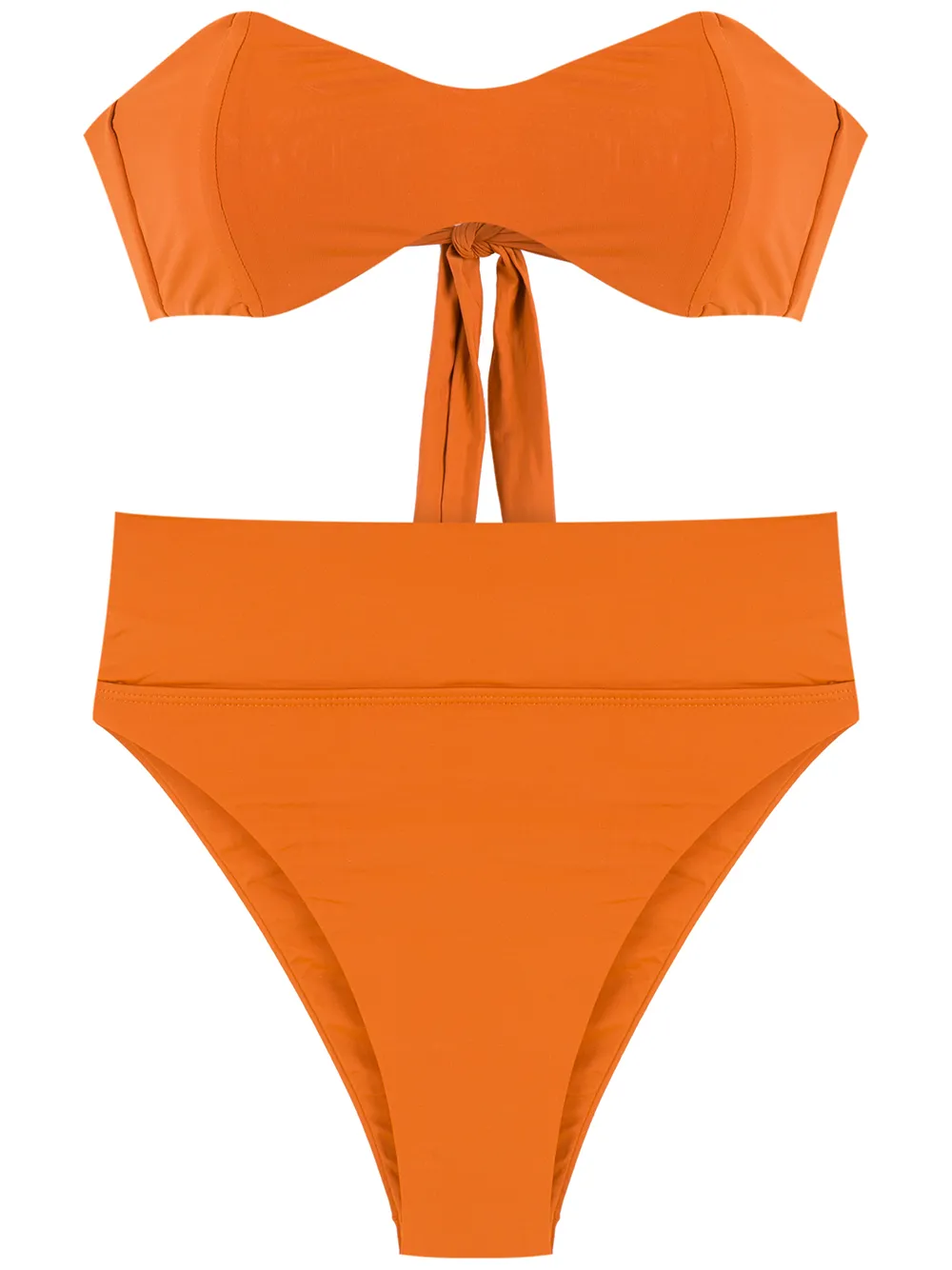 

PIU BRAND bikini estilo bandeau Vida - Marrón