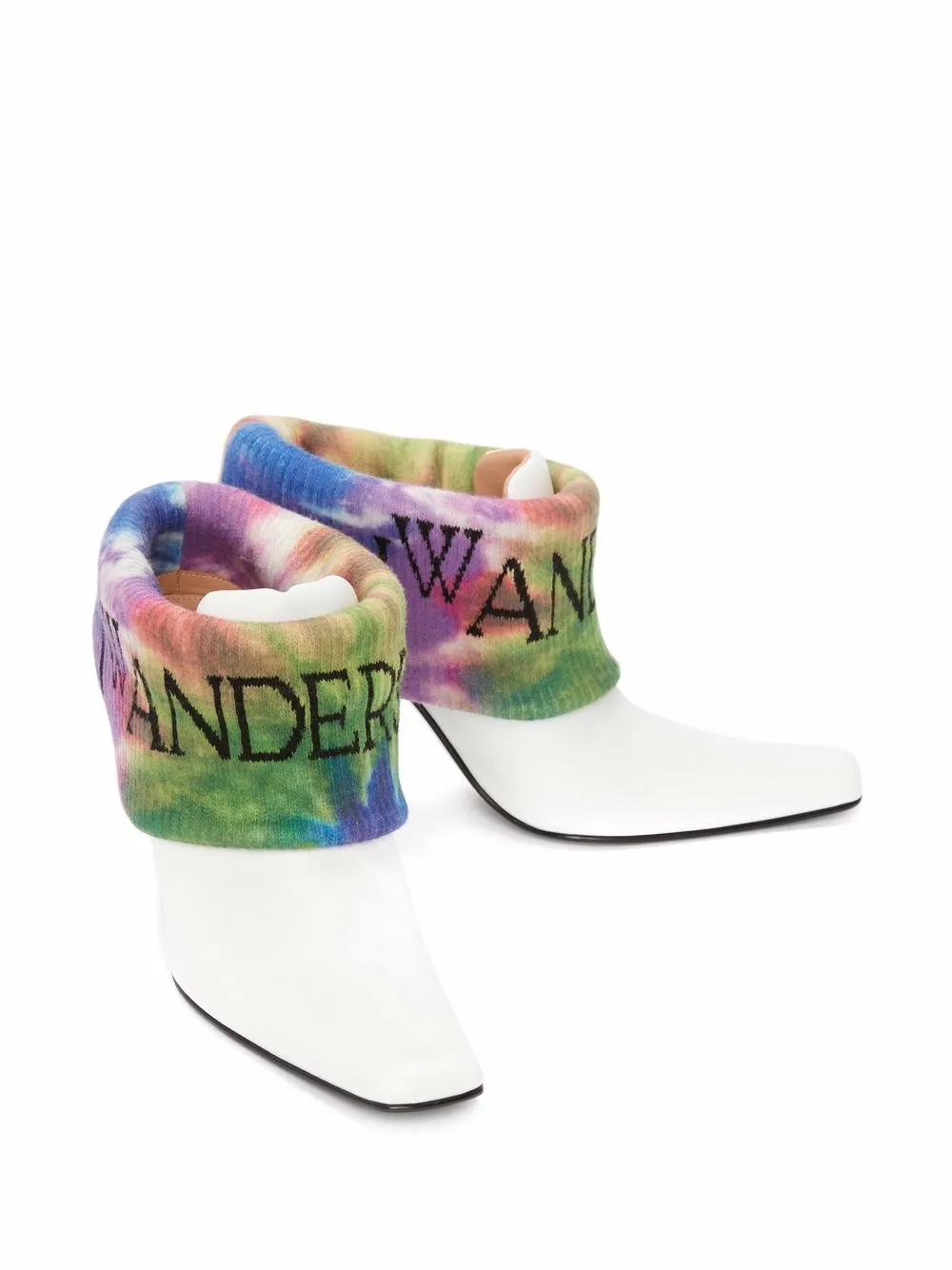 jw anderson foldover leather high boots
