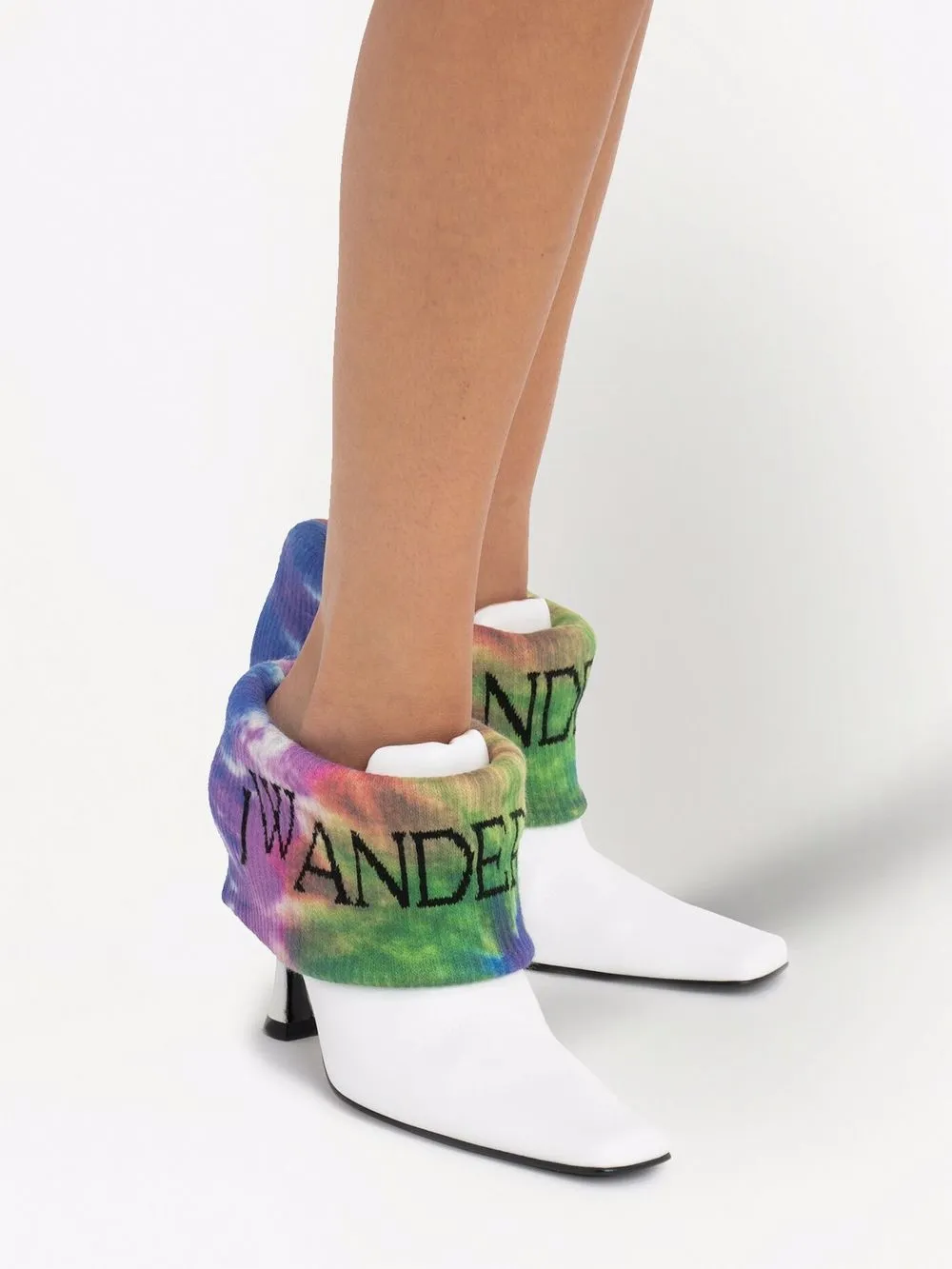 jw anderson foldover leather high boots