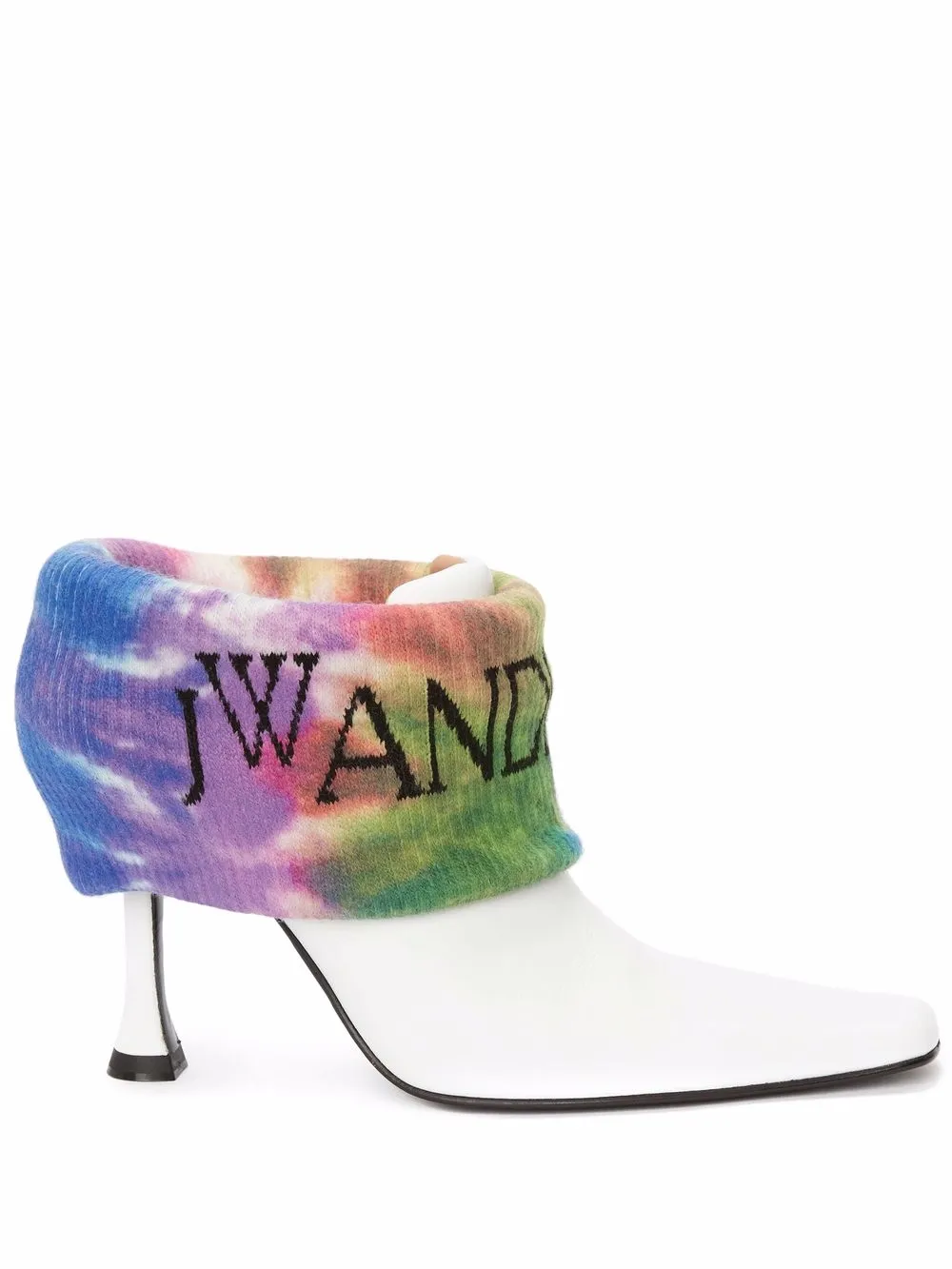 

JW Anderson botas con diseño tie-dye - Blanco