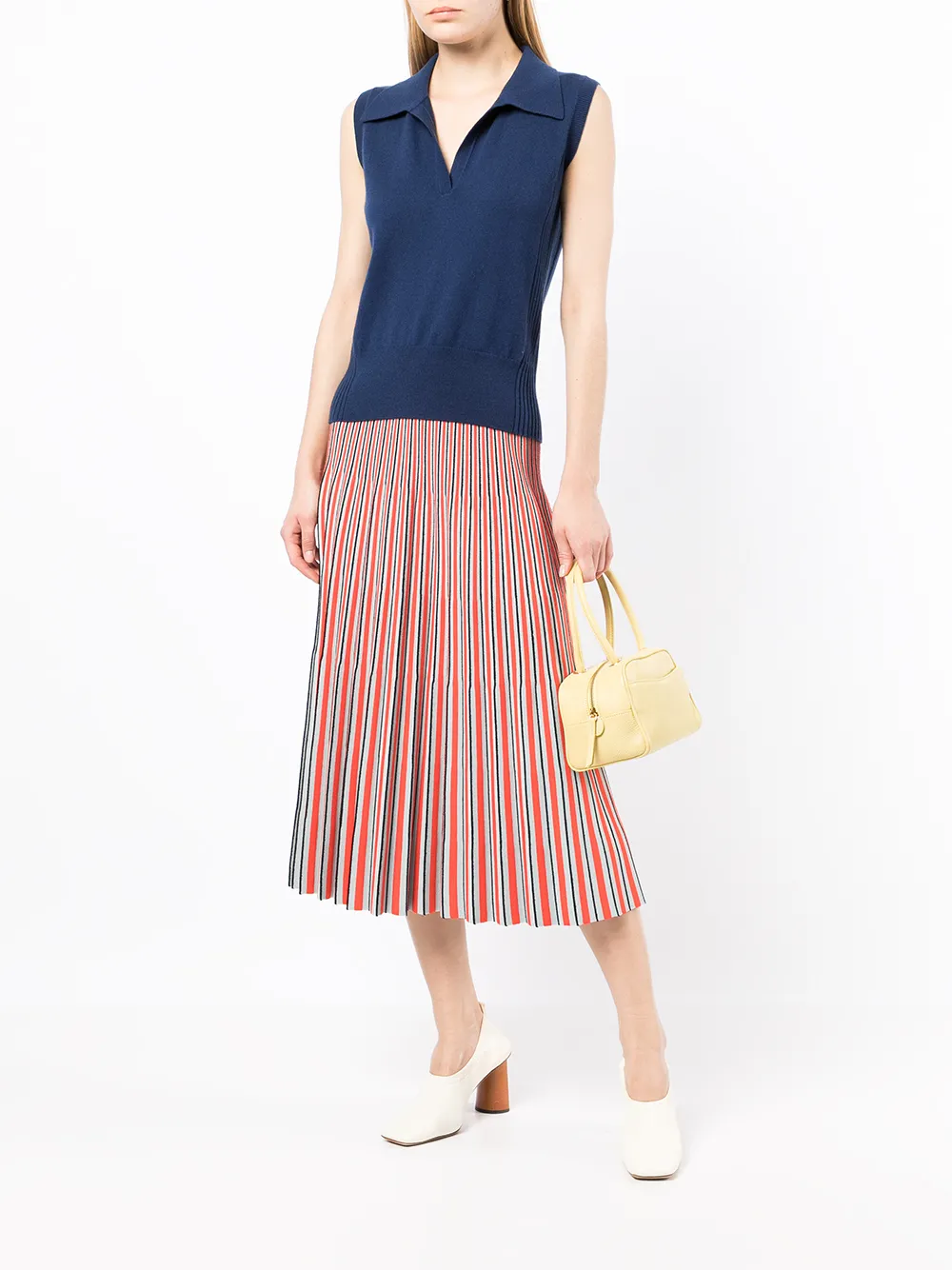 N.Peal Kasjmier top - Blauw