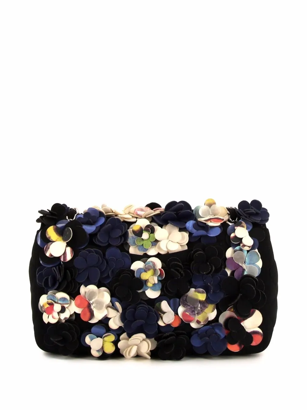фото Chanel pre-owned сумка на плечо timeless 2015-го года с цветочным узором