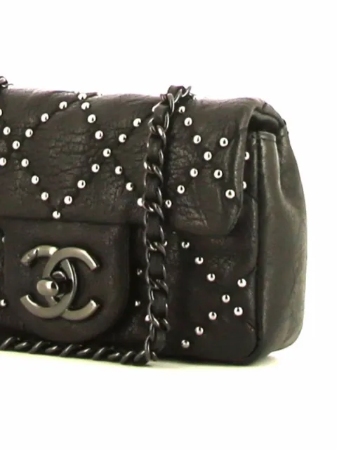 CHANEL Pre-Owned 2014 mini Timeless studded shoulder bag 384257 - 3