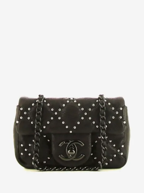 CHANEL Pre-Owned 2014 mini Timeless studded shoulder bag