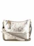 CHANEL Pre-Owned 2018 Gabrielle shoulder bag - Silver