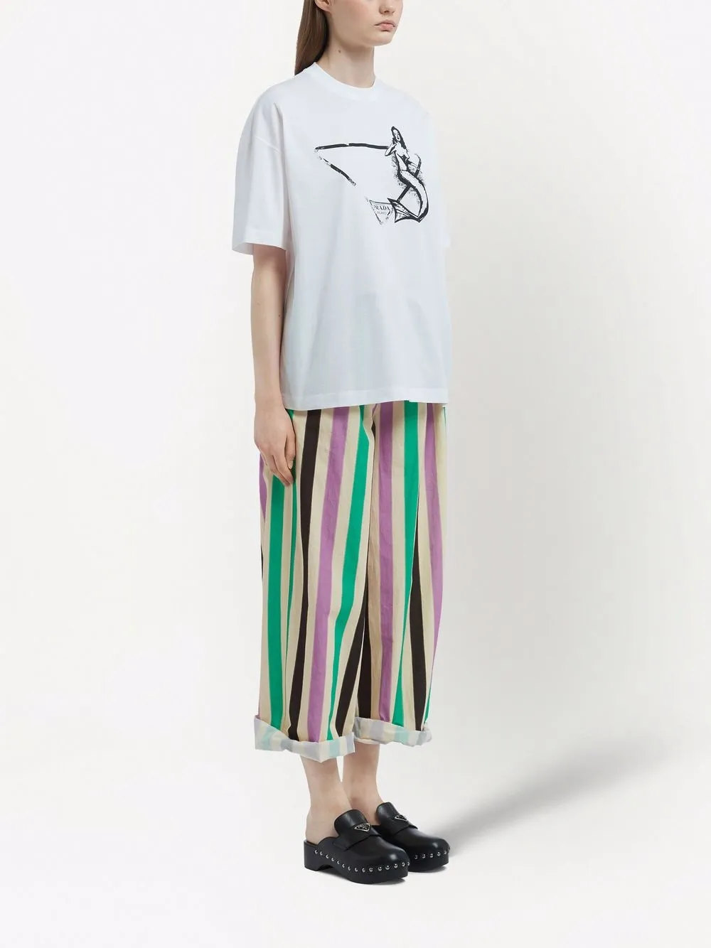 Prada プリント Tシャツ 通販 - FARFETCH