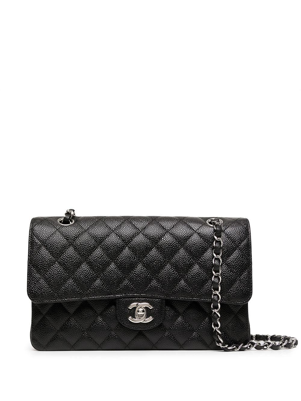 фото Chanel pre-owned сумка на плечо double flap среднего размера 2014-го года