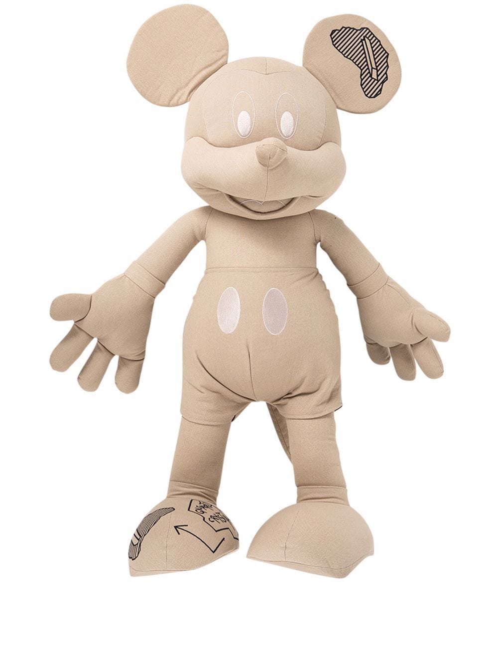 Image 1 of Daniel Arsham Mickey Mouse plush figure