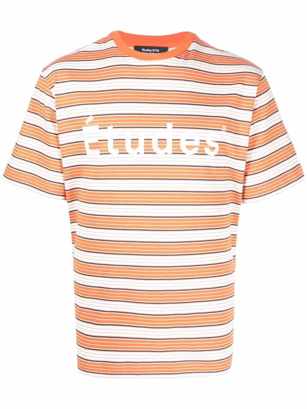 Orange striped guess shirt shop