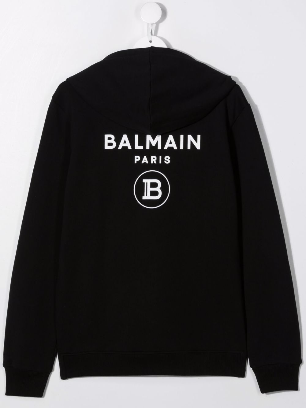 фото Balmain kids худи на молнии с логотипом