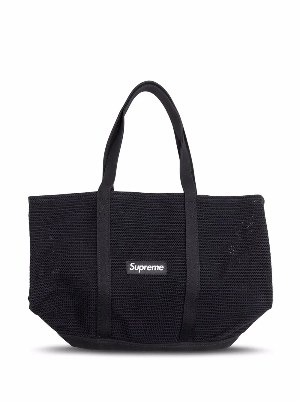 Supreme String logo-patch Tote Bag - Farfetch