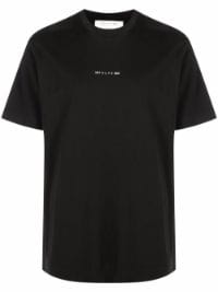 ＜Farfetch＞ 1017 ALYX 9SM Collection ロゴ Tシャツ - ブラック画像