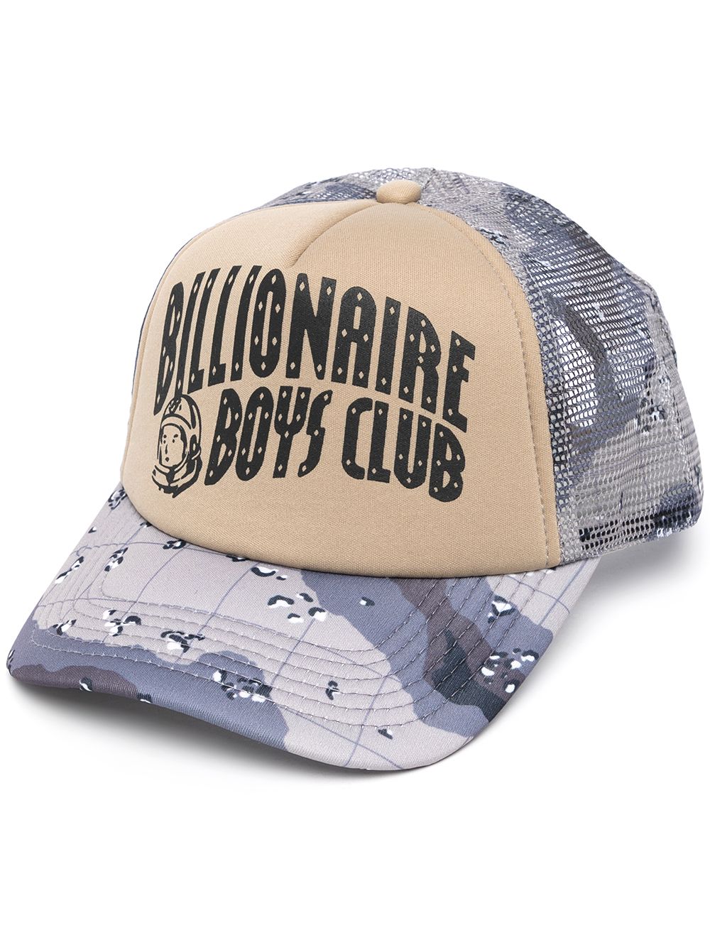 Billionaire Boys Club Camouflage logo-print Trucker Hat - Farfetch