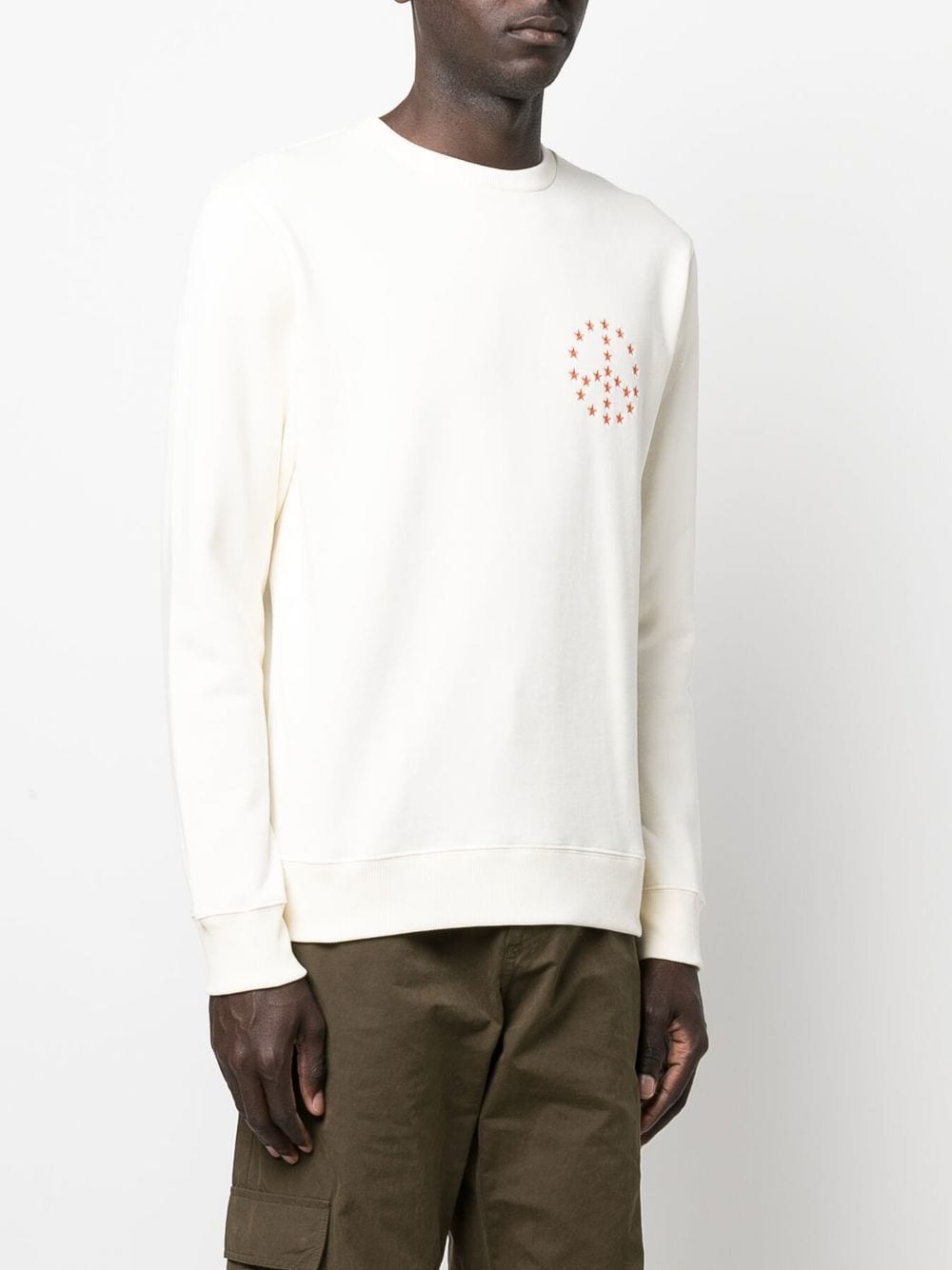 Shop Etudes Studio Story Peace Long-sleeve Top In Neutrals