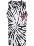 Études Studio tie-dye print tank top - Black