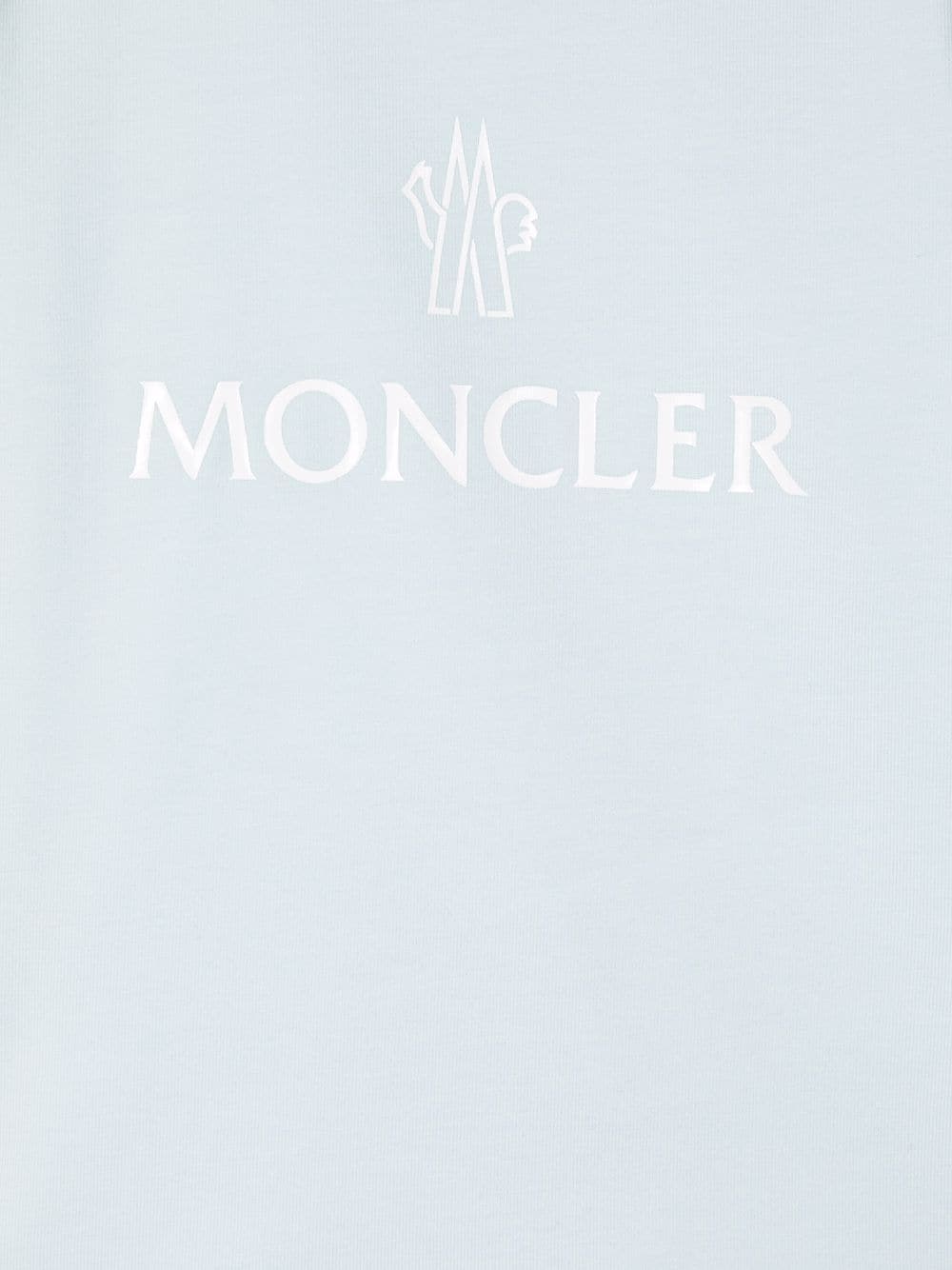 фото Moncler enfant футболка с логотипом