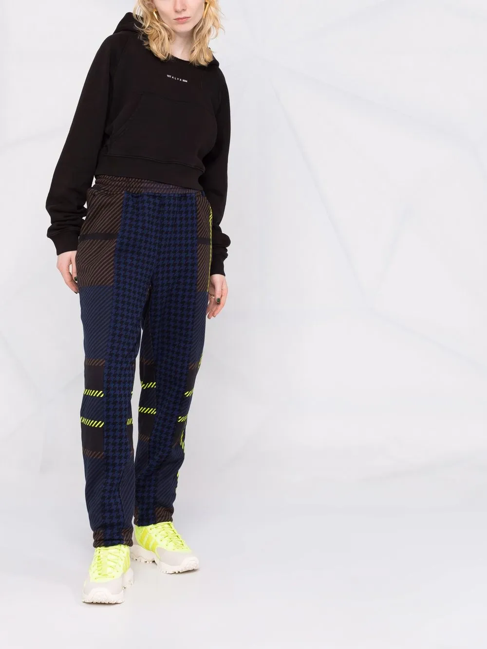 фото Adidas спортивные брюки в клетку