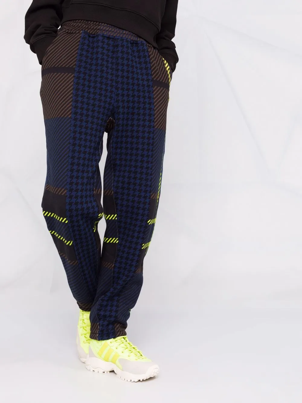 фото Adidas спортивные брюки в клетку