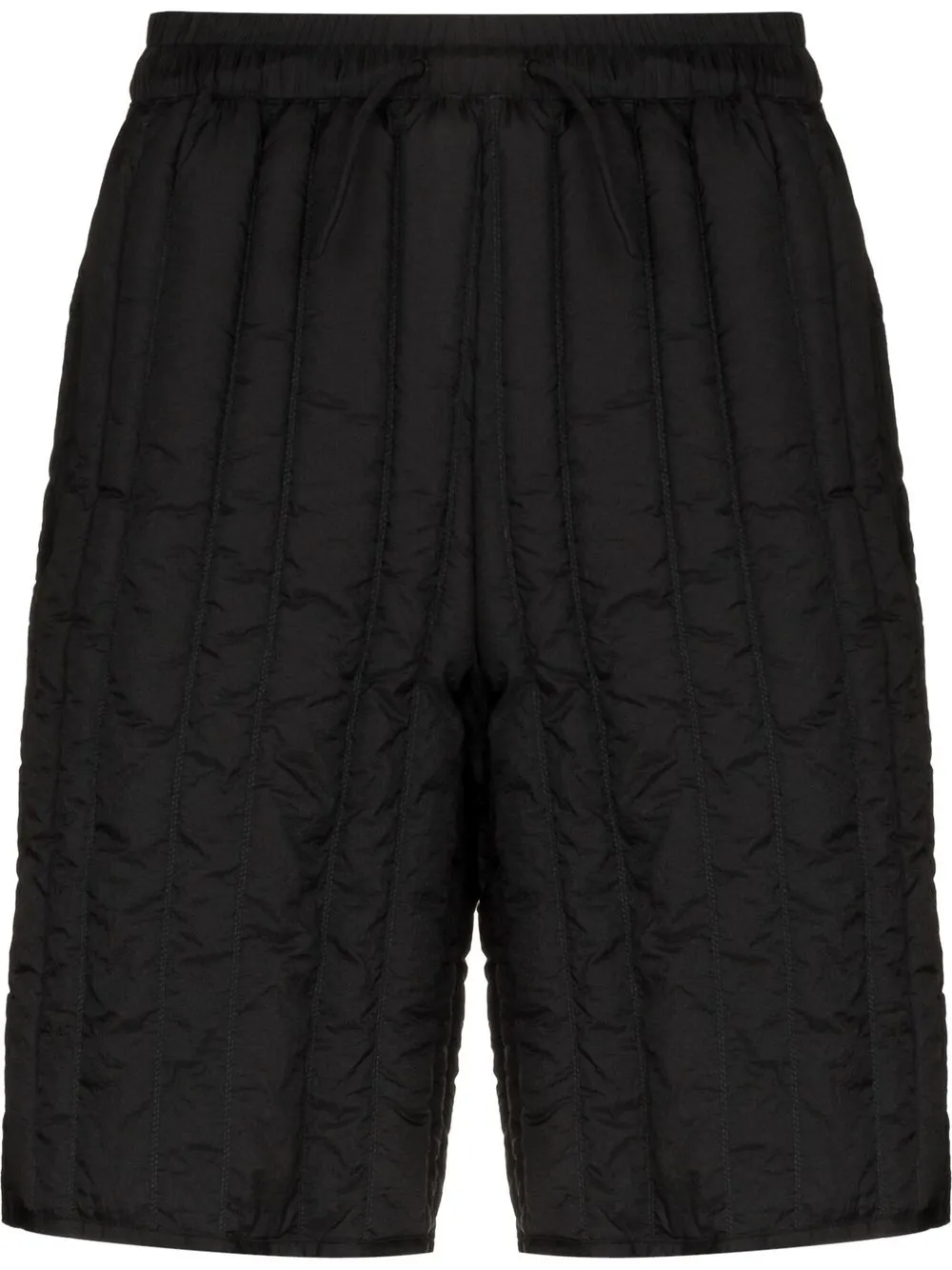 

Holzweiler shorts acolchados con cordones - Negro