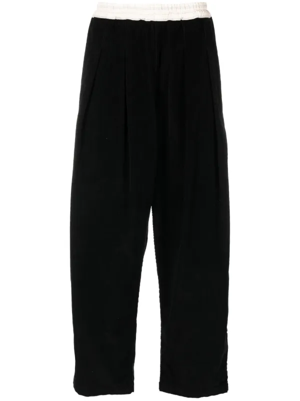 Maison Margiela Corduroy drop-crotch Trousers - Farfetch