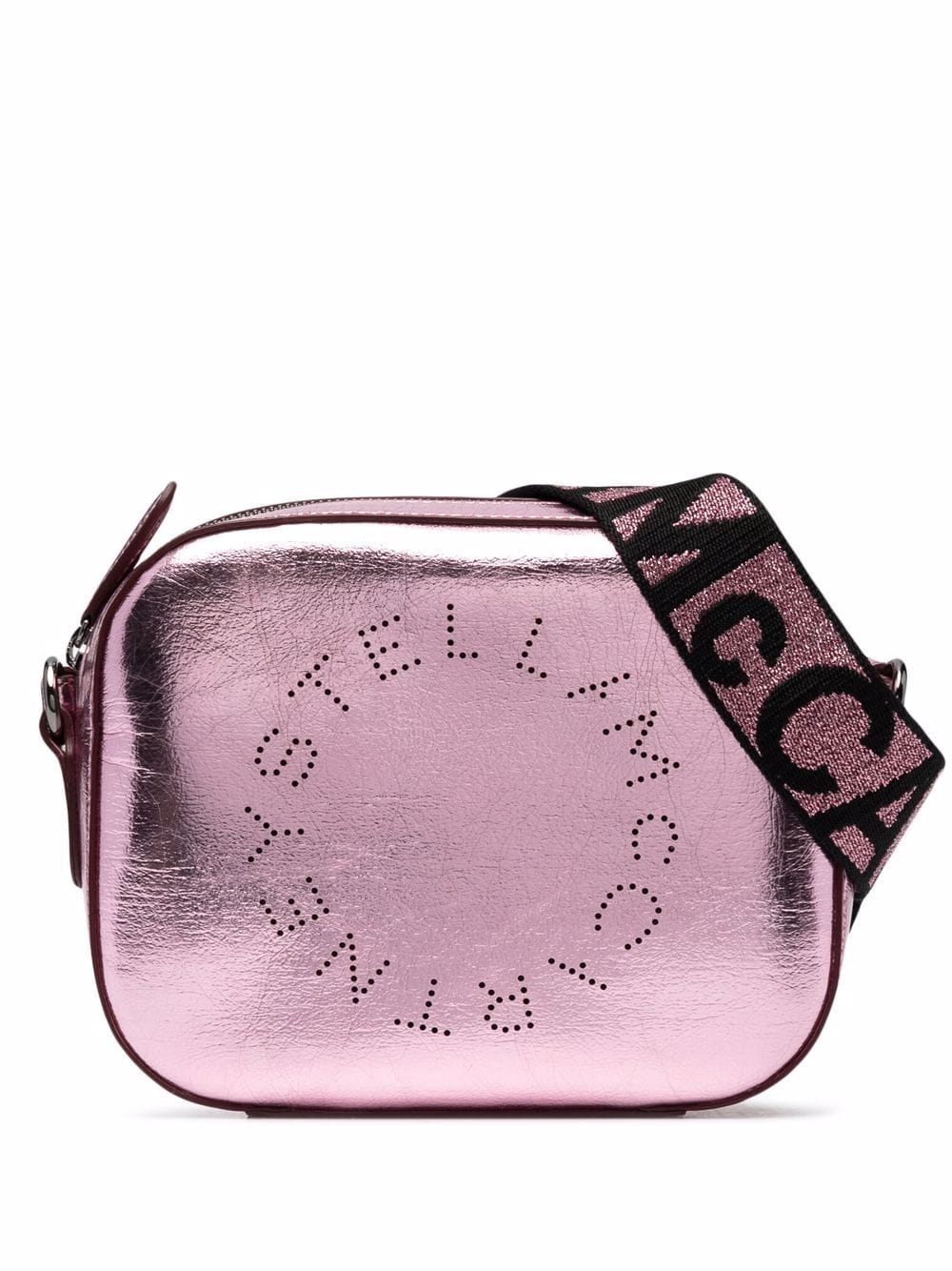 

Stella McCartney bolsa cámara Stella Logo pequeña - Rosado