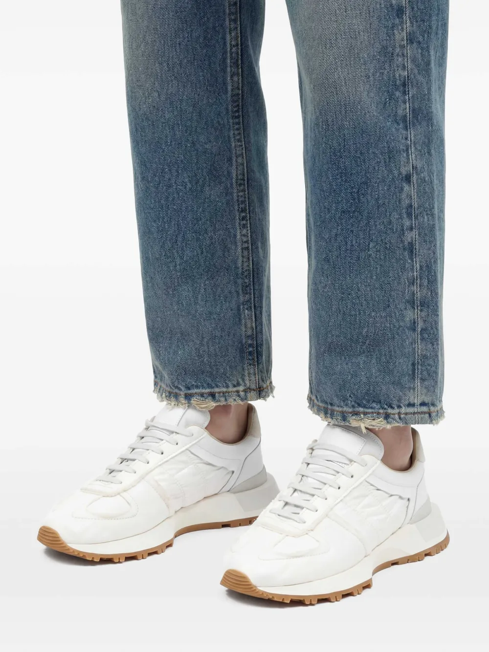 Maison Margiela 50-50 low-top Sneakers | White | FARFETCH AO
