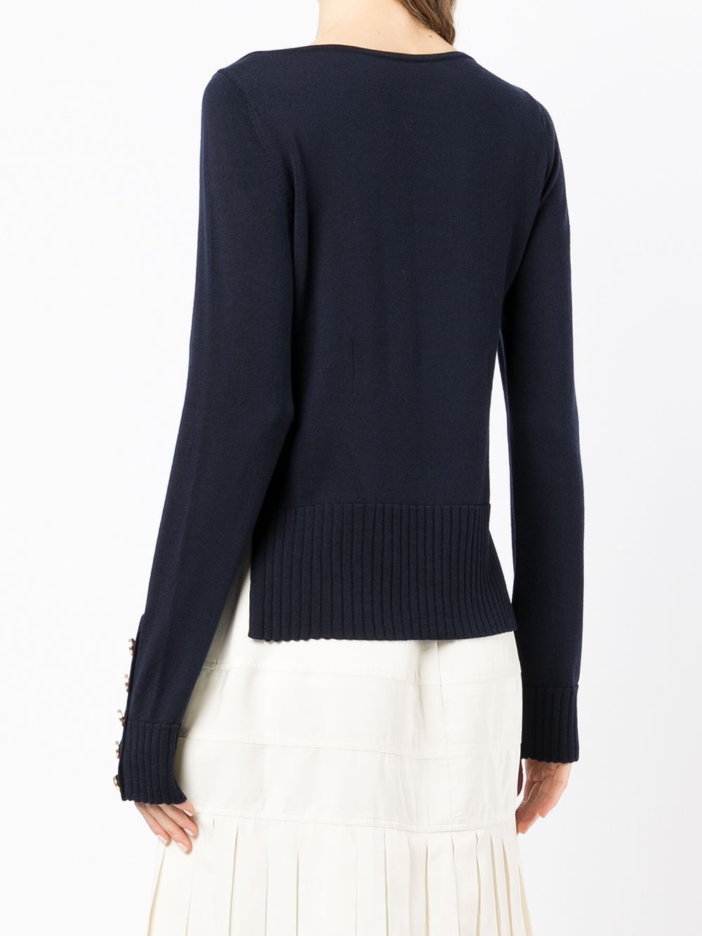 фото Ports 1961 decorative button boat-neck jumper