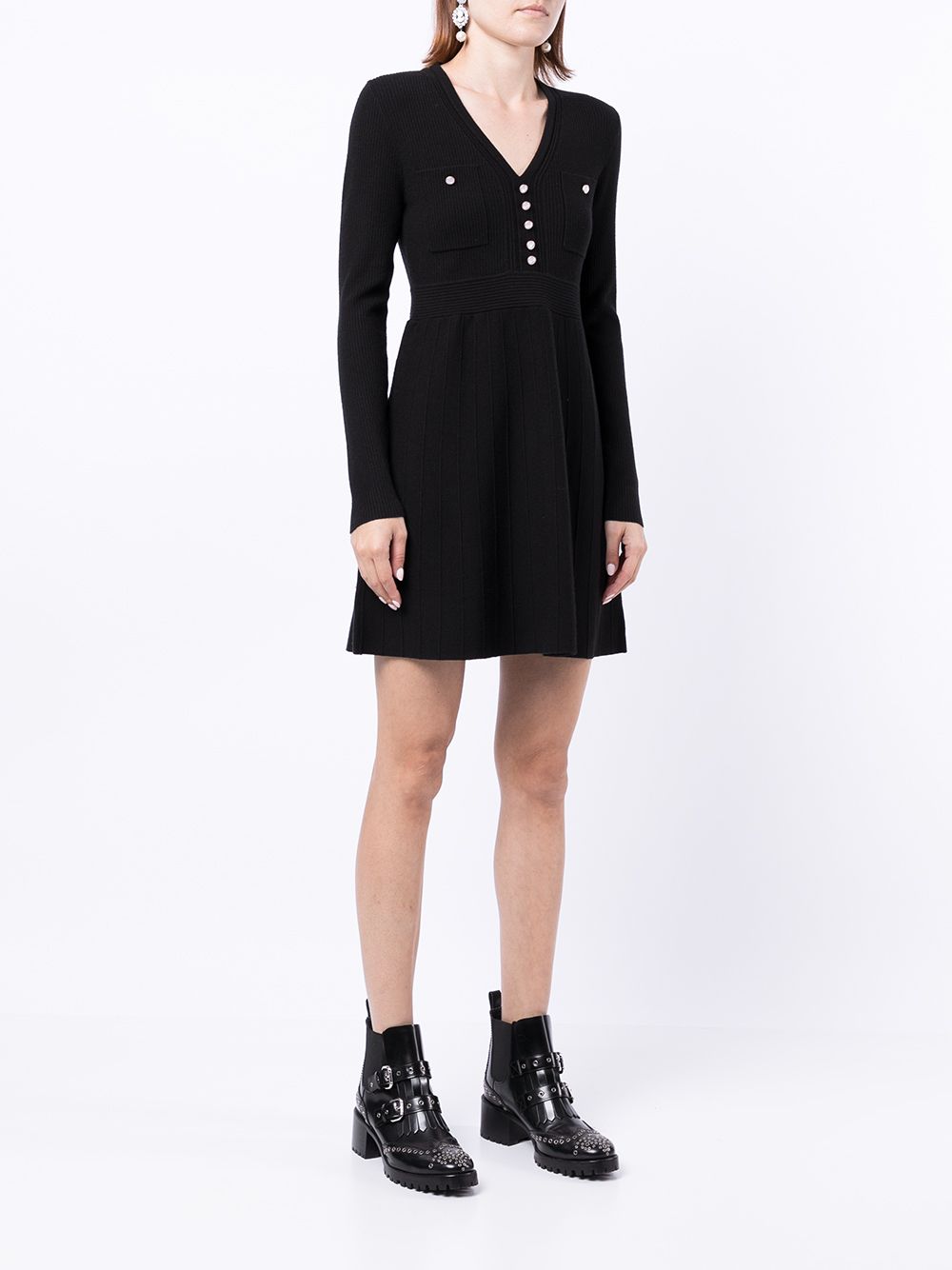 фото B+ab ribbed-knit mini dress