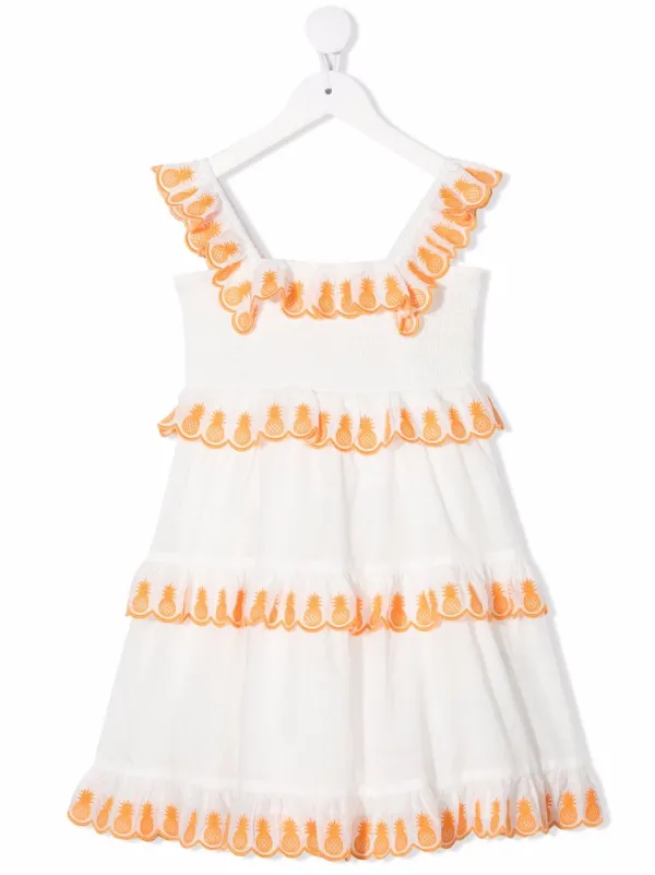 ZIMMERMANN Kids Tropicana Scallop 
