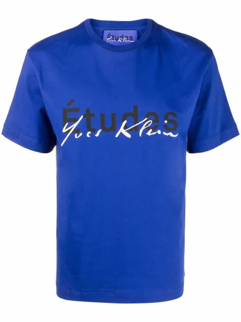 Etudes Wonder Signature Yves Klein organic cotton T-shirt