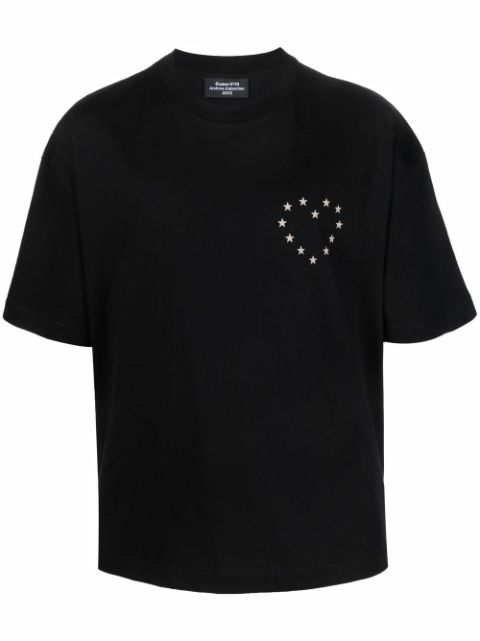 Etudes star-print short-sleeved T-shirt