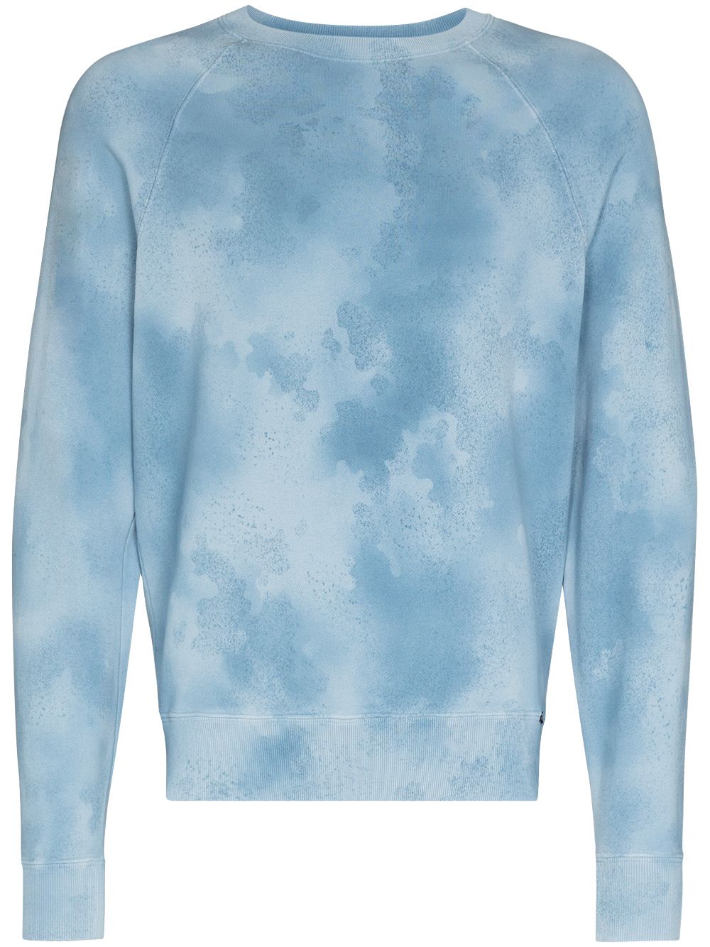 Image 1 of TOM FORD crew neck tie-dye sweatshirt