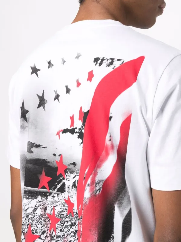 1017 ALYX 9SM Graphic Print T-shirt | White | FARFETCH IN 