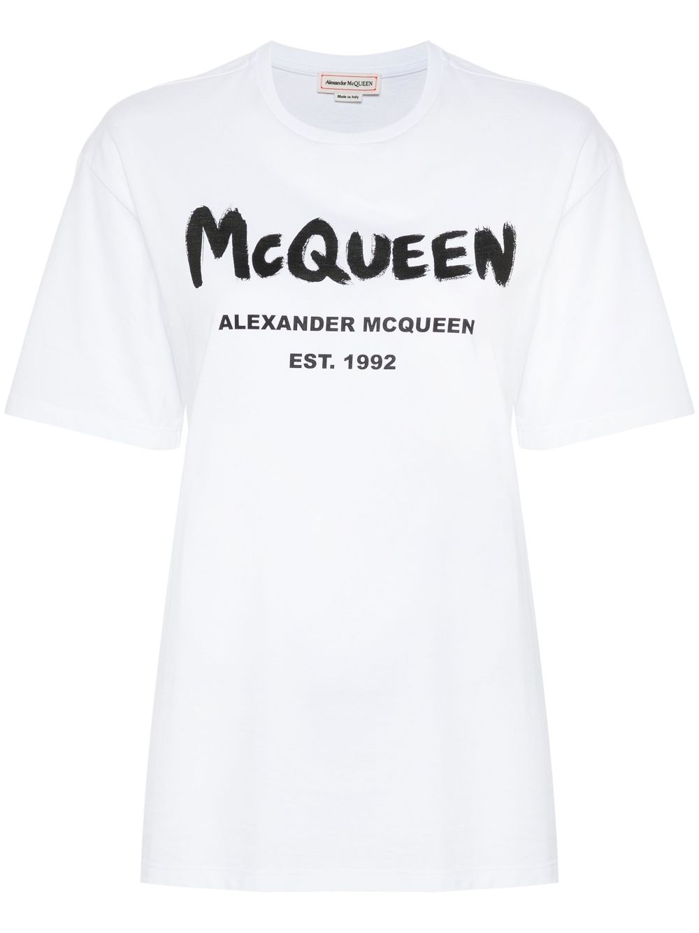 Alexander McQueen Graffit T-shirt - White