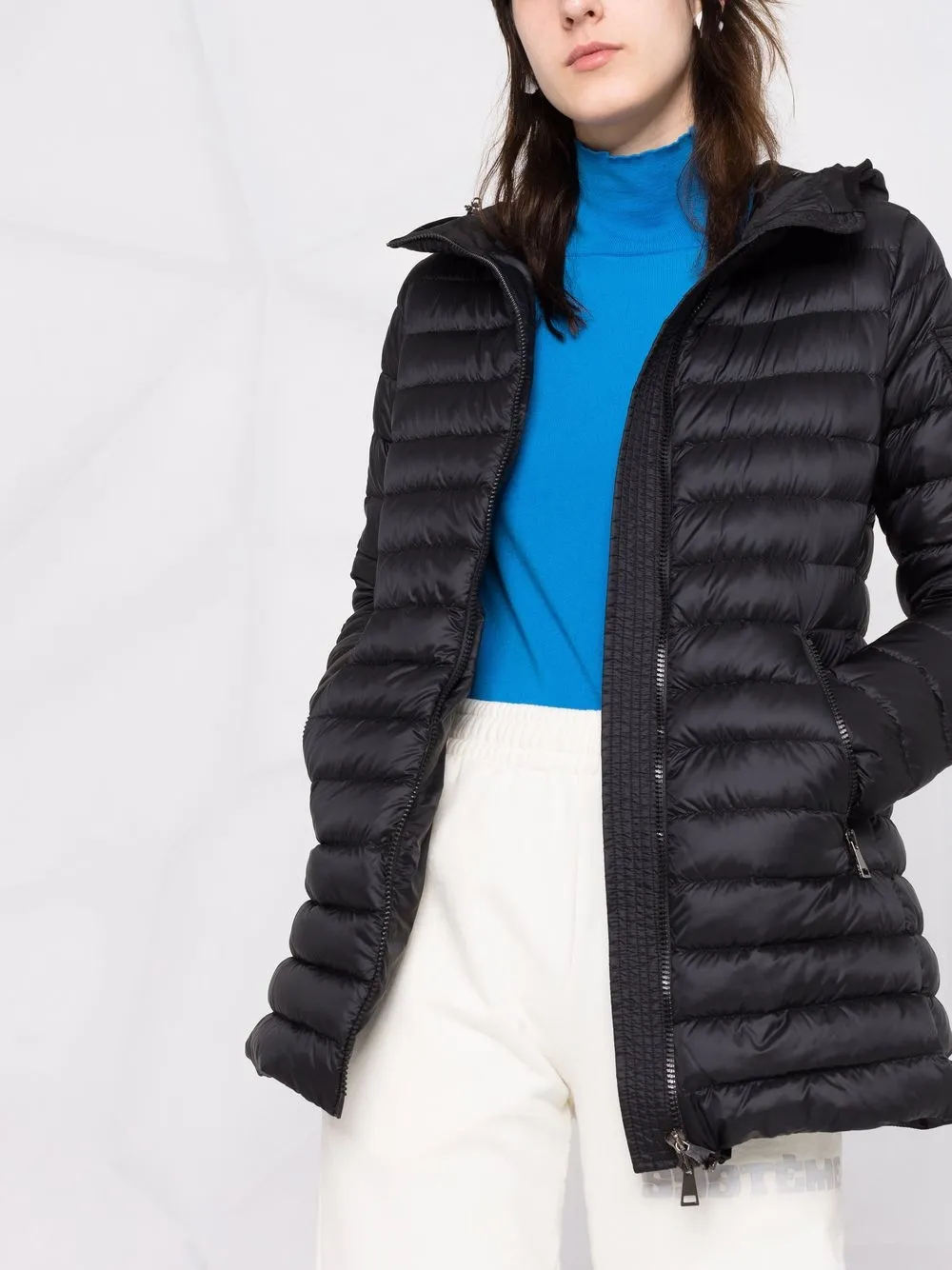 фото Moncler пуховик с капюшоном