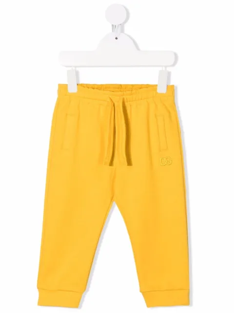 Dolce & Gabbana Kids embroidered-logo track trousers 