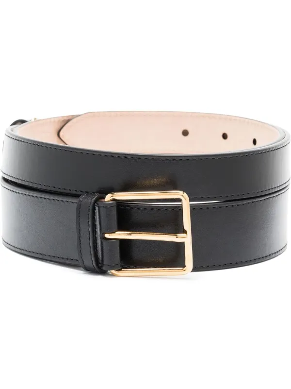 Louis Vuitton Monogram Double Buckle Belt - Farfetch